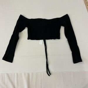 Brand new with tags O.Vianca ribbed crop top